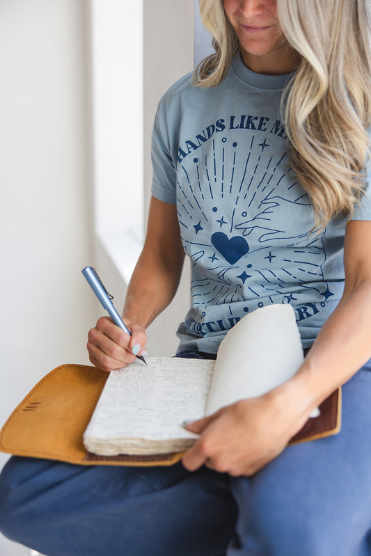 "Hands Like Martha Heart Like Mary" Tee
